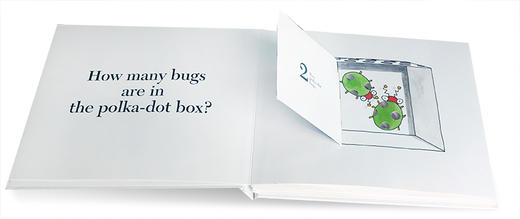 英文原版 How Many Bugs in a Box?: A Pop-up Counting Book 灰犀牛格雷 盒子里有多少虫子 一起来数数 儿童启蒙阅读英文精装绘本 商品图3