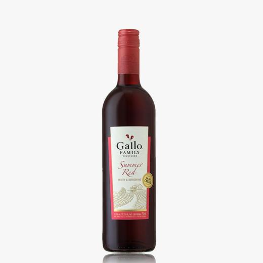 【第二瓶半价】美国嘉露家族庄园夏日红葡萄酒750ml 商品图0