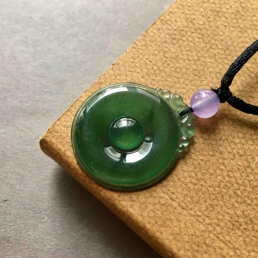 冰种晴水绿翡翠福在眼前 商品图2