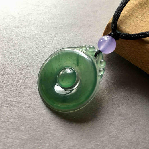 冰种晴水绿翡翠福在眼前 商品图0