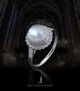 JULEE JULEE【简·珍珠】 18K白金珍珠钻石戒指 商品缩略图4