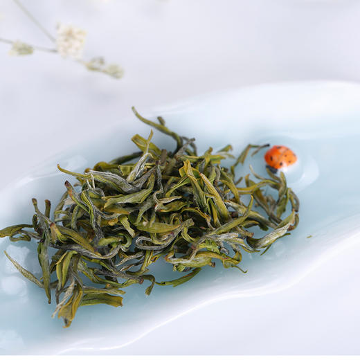 八马茶业绿茶安吉白茶茶叶极白礼盒160g盒bi0053