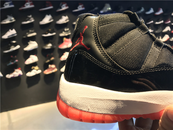 乔丹airjordan乔丹11篮球鞋男鞋乔11高帮裁片级airjordan11乔11黑红乔