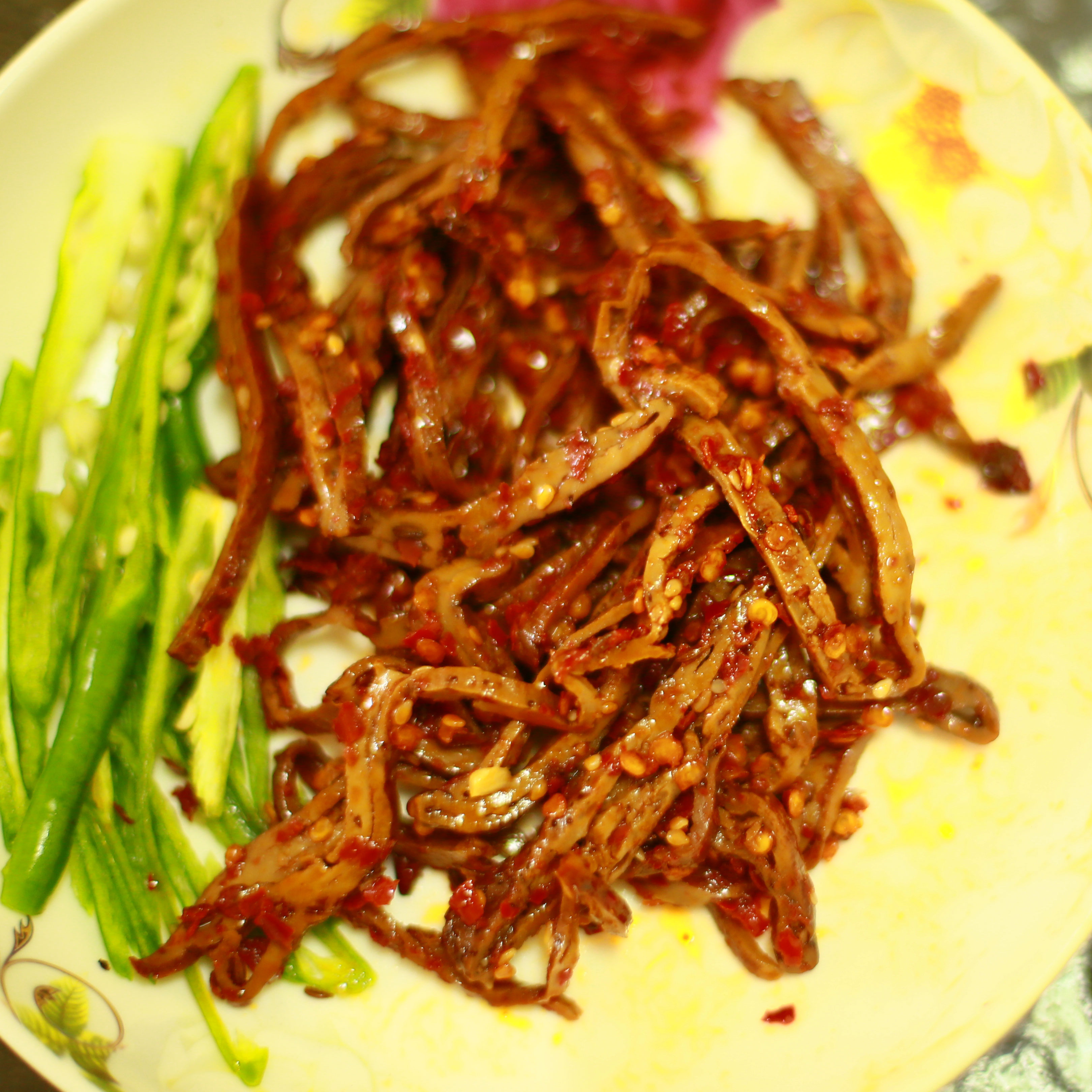 仙都辣酱鸭 柴火香干