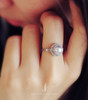 JULEE JULEE【简·珍珠】 18K白金珍珠钻石戒指 商品缩略图5