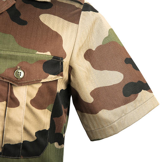 军迷物资法军f1camo短袖衬衫