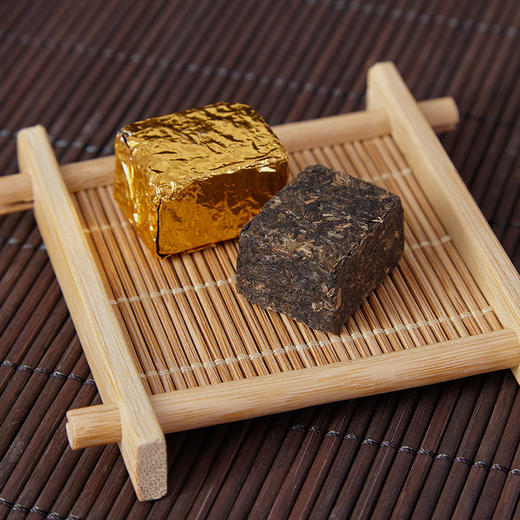 君山丨紧压黄茶迷你小金砖一级礼盒装300g