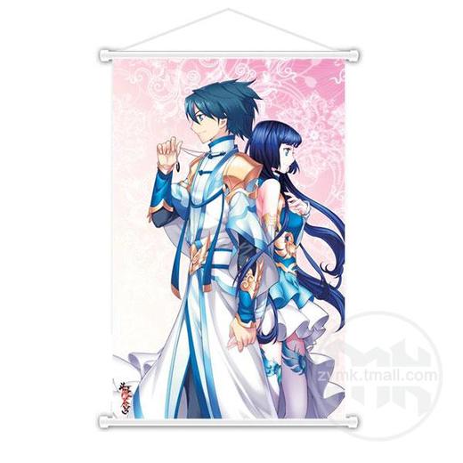 腾讯动漫 斗破苍穹 MK卷轴挂画2.0 美图布面海报壁画 知音漫客动漫斗破周边 商品图0