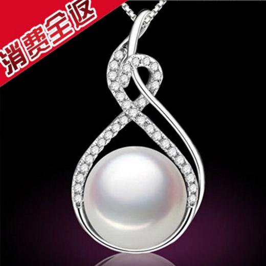 （吊坠）淡水珍珠吊坠 韩版 925银饰品 商品图0