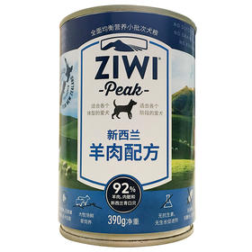 巅峰 羊肉狗罐头 390g