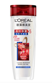 欧莱雅多效修复洗发露400ml