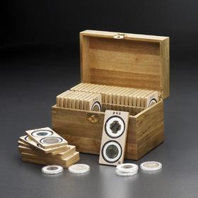 80只装插片式樟木钱币保护箱