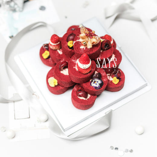 【历史商品】红丝绒卷塔 商品图1