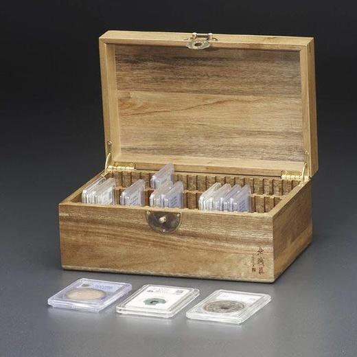 【实木泉匣】PCGS评级币樟木盒（40只装） 商品图4