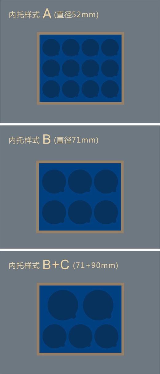 【实木泉匣】黑胡桃双层实木喷绒钱币收藏盒(SR) 商品图12
