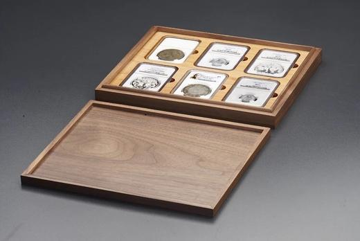 黑胡桃(枫木)单层实木托盘(6枚装NGC型) 商品图5