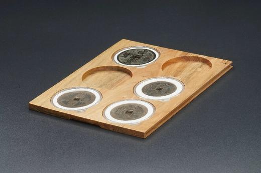 【实木泉匣】香樟木五层泉函(精品圆盒裸币钱币收藏盒)(5MH) 商品图8