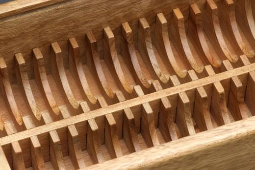 双排樟木40只装52圆盒抽拉钱币盒（40ZA） 商品图6