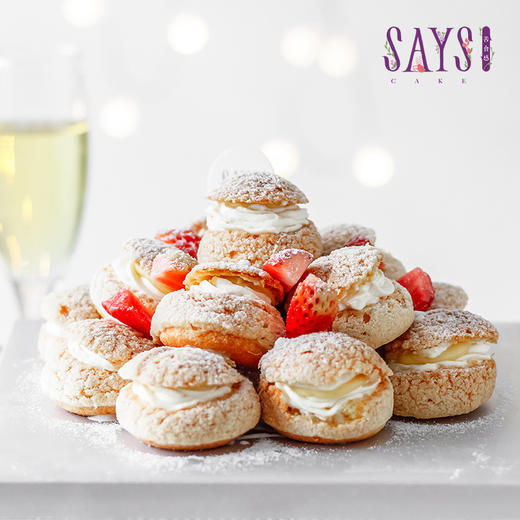 【历史商品】菠萝泡芙塔 商品图1