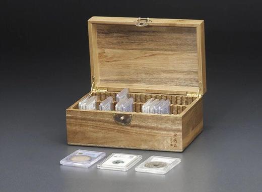 【实木泉匣】PCGS评级币樟木盒（40只装） 商品图3