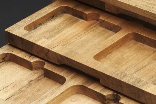 【实木泉匣】香樟木五层评级币实木函(5MP) 商品图7