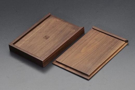 【实木泉匣】黑胡桃全实木52圆盒六枚套装钱币盒(MH6A) 商品图2