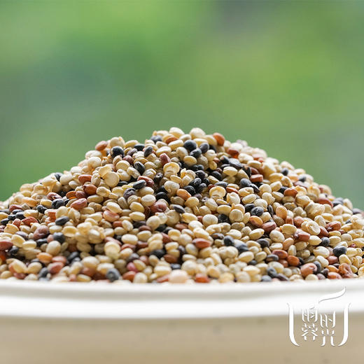 【昀蓉时光· 青海都兰精选三色藜麦】·颗粒均匀·色泽鲜亮·完整度好·杂质少（400g/罐） 商品图1