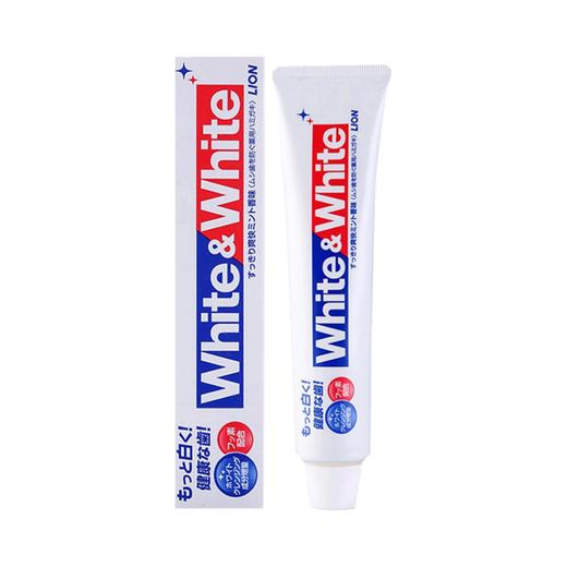 【海外直邮】LION/狮王 white white特效去渍牙膏 150g 商品图0