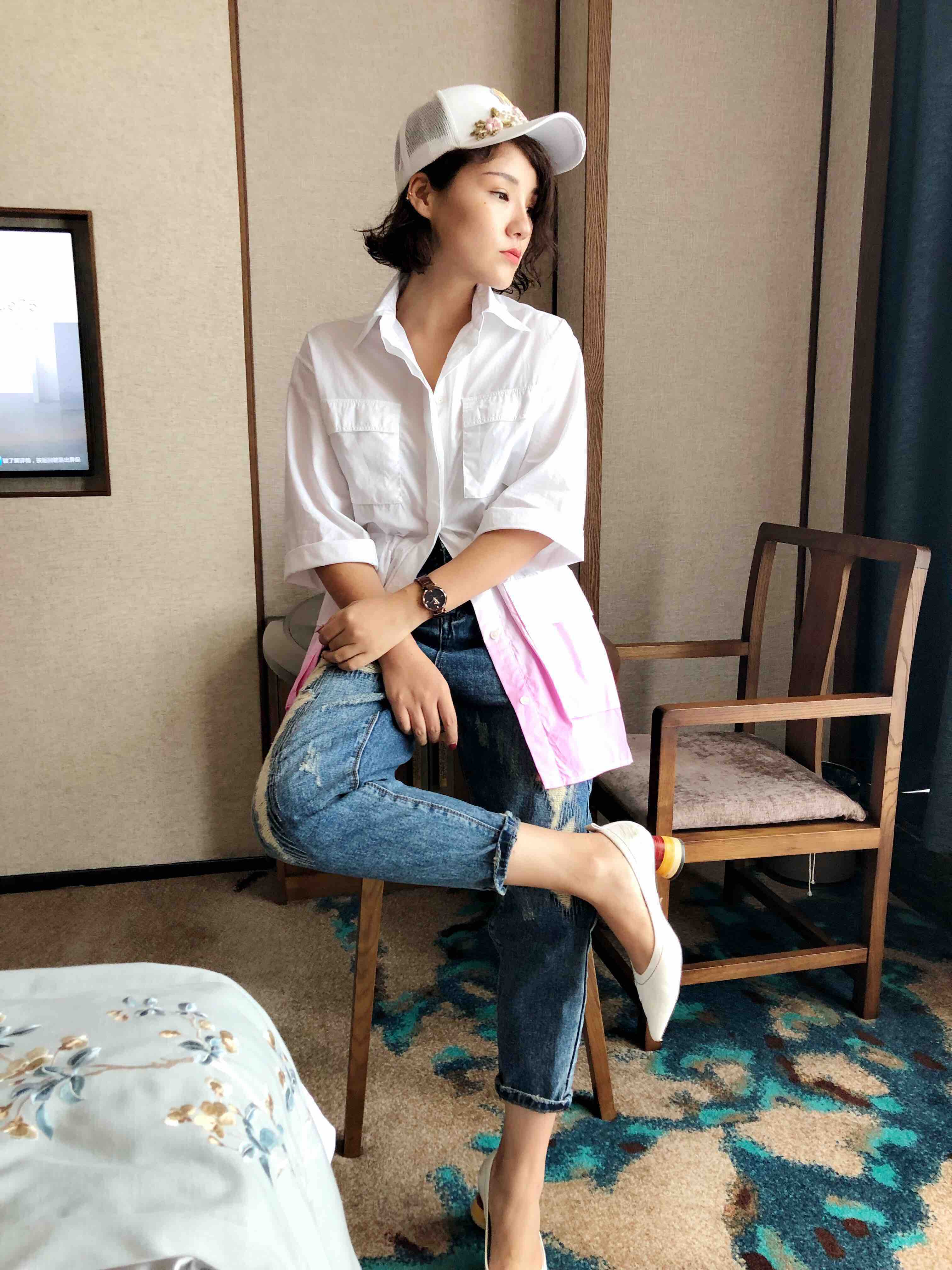 设计师精选衬衣款连衣裙