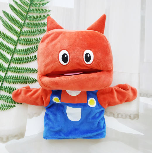 积木宝贝大嘴偶手偶3个套