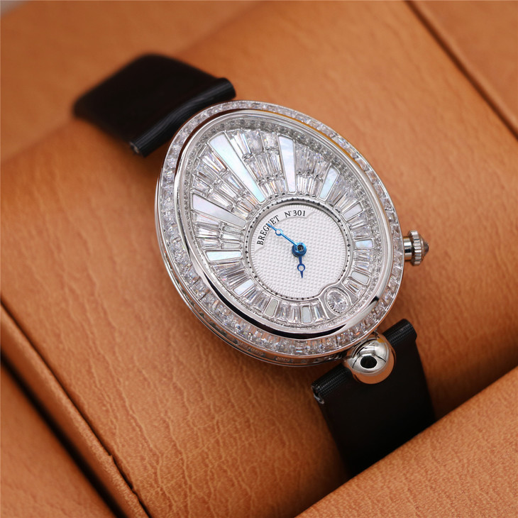 编码bgb2380宝玑那不勒斯皇后满钻重工奢华机械手表