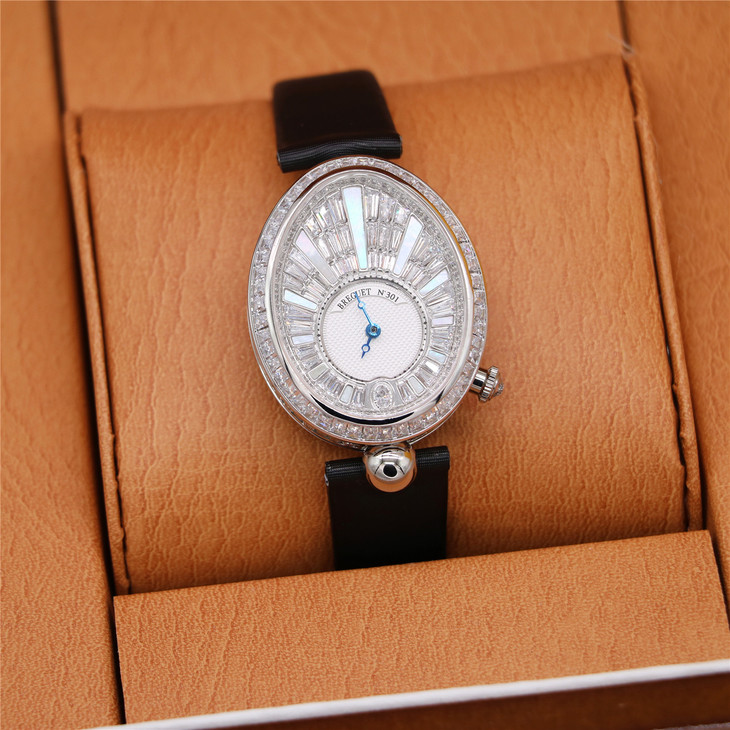 编码bgb2380宝玑那不勒斯皇后满钻重工奢华机械手表