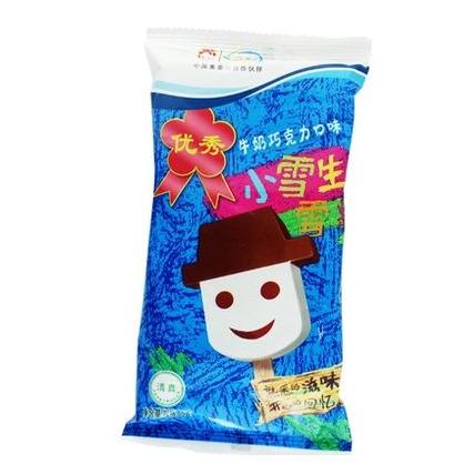伊利小雪生雪人雪糕冰淇淋甜品冰激凌儿时的味道65g