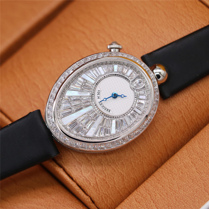 编码bgb2380宝玑那不勒斯皇后满钻重工奢华机械手表