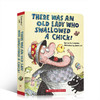 英文原版 There Was an Old Lady Who Swallowed a Chick!:A Board Book 吞小鸟的老奶奶 儿童启蒙纸板故事绘本 撕不烂 亲子阅读 商品缩略图0