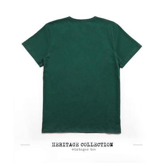 Cicadahood Heritage Collection丨 复古运动绿T恤 商品图4