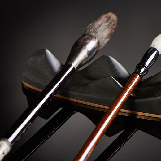 铜镇江山艺术笔挂非遗手工制作收藏级福礼