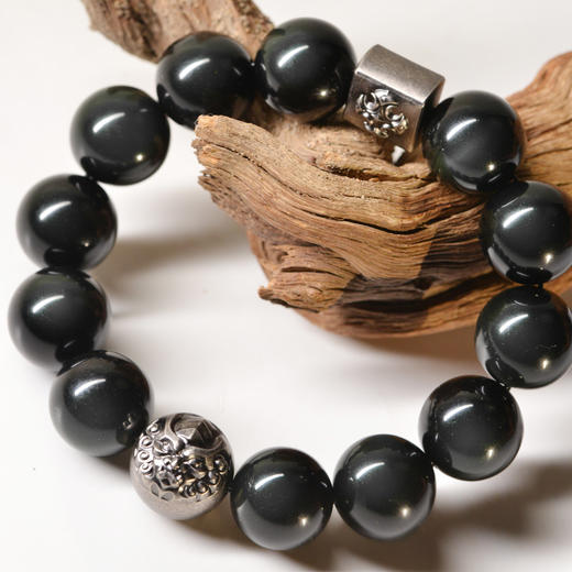 臻 · 黑曜石手链 商品图1