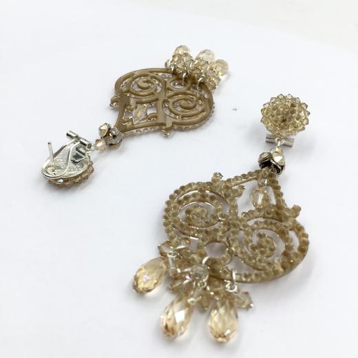 北京仓｜DUBLOS-Joblot-香槟色 耳环  [西班牙设计师] 商品图2