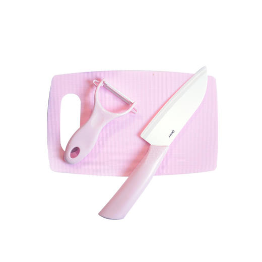 zolitt 陶瓷辅食刀 水果刀瓜果刀随身迷你家用削皮刀辅食刀具套装 商品图6