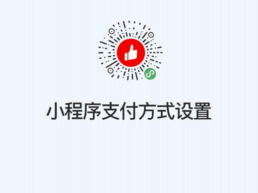 ［小程序］第二步：支付方式设置 商品图0