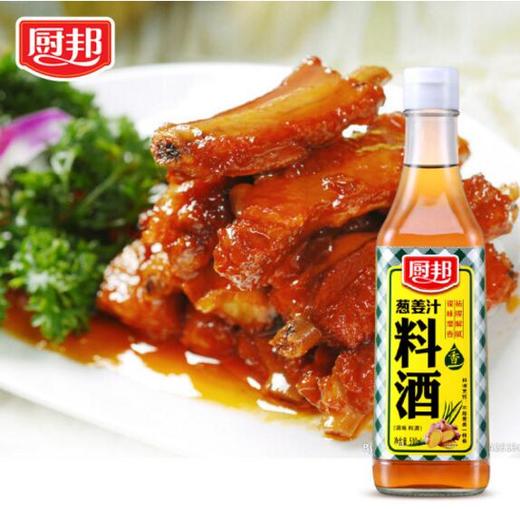 厨邦葱姜汁料酒500ml瓶