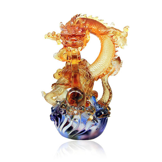 琉璃摆件龙腾四海大小商务馈赠