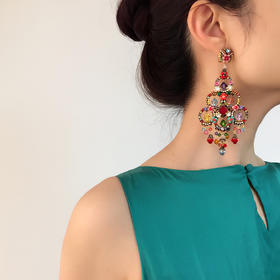 北京仓｜DUBLOS-Crculitos-多色 耳环  [西班牙设计师]