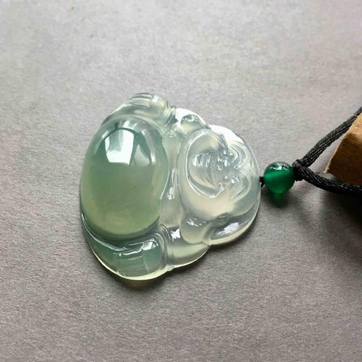 高冰种晴水翡翠大弥勒佛 商品图2