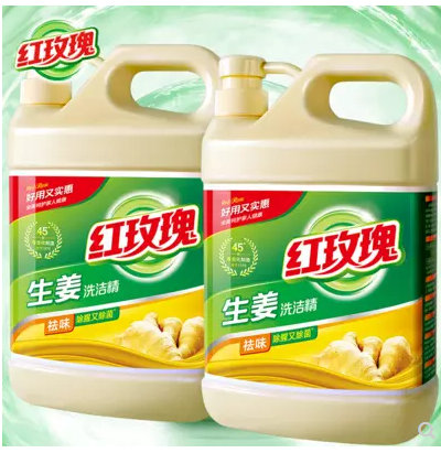 红玫瑰生姜餐洗洁精 1.15kg