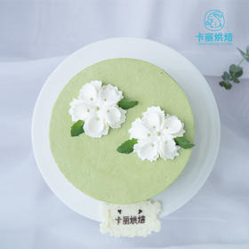 小山园抹茶红豆蛋糕