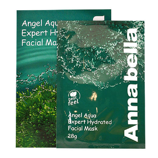 【官方防伪】泰国安娜贝拉ANNABELLA海藻面膜10片装 矿物质精华深层补水保湿 商品图0