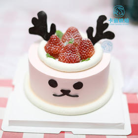 冬日小麋鹿蛋糕