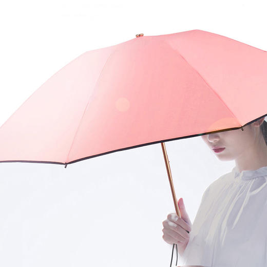 【黑科技面料】新款纳米疏水玲珑伞  滴水不沾 随时收入包包 不会湿的晴雨伞 99%防紫外线 商品图6